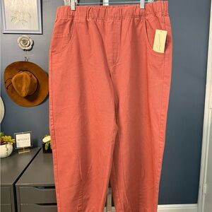 Universal Thread Women's Relaxed Waist Barrel Style Pants NWT Size: L